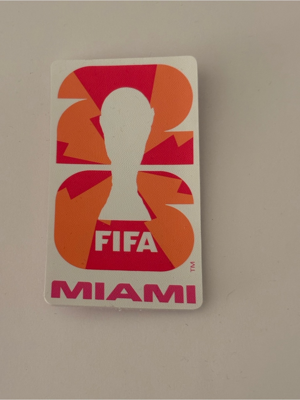 FIFA World Cup 2026 Host City Patch - Miami (Large)